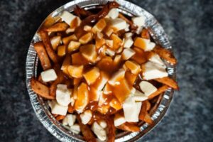 poutine quebec with cheese